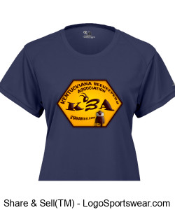 Badger Ladies B-Core T-Shirt Design Zoom