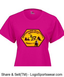 Badger Ladies B-Core T-Shirt Design Zoom